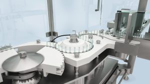 Bosch Packaging Technology hat anlässlich des Pharmatags 2016 am 10. und 11. Mai in Crailsheim die neue Füll- und Verschließmaschine ALF 5000 mit einer Ausbringung von bis zu 600 Ampullen pro Minute vorgestellt.