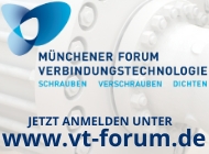 SCHRAUBEN, VERSCHRAUBEN, DICHTEN - 9. Münchener Forum Verbindungstechnologie 2019