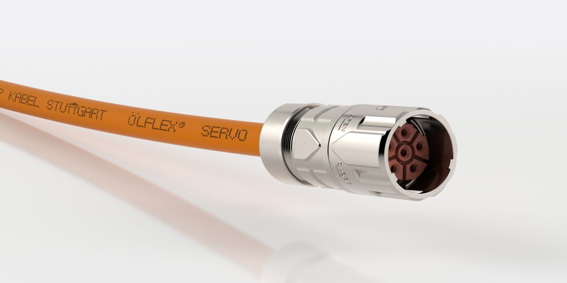 Der Steckverbinder Epic Power LS1 mit Schnell-Anschlusssystem. Bild: Lapp