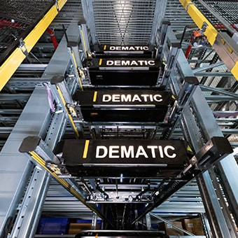 Intralogistics solution with multishuttle system	