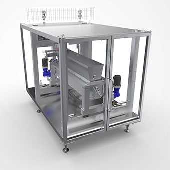 Dosing system for chocolate products