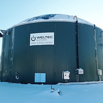 Umfassende Überwachung für Biogasanlage