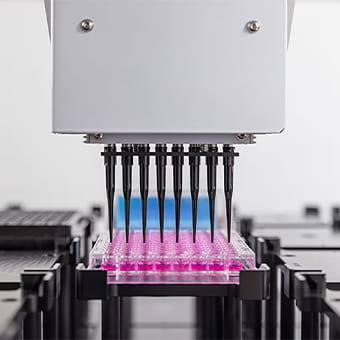 Präzise Liquid-Handling-Technologie