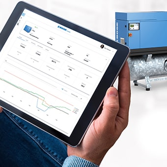 Druckluftsysteme analysieren und optimieren