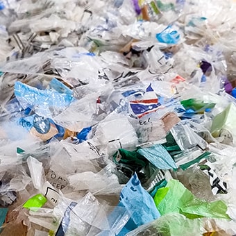 Mechanisches Recycling von Kunststofffolien