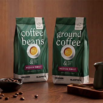 Recyclingfähige Kaffeeverpackungen