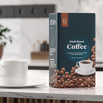Flexibles Verpackungspapier für Kaffee