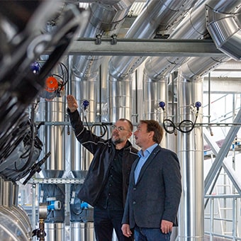 Lösemittelhaltige Produktionsabluft reinigen