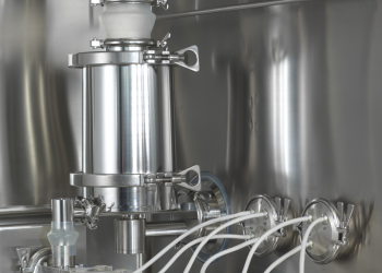 Flachboden-Dosiergerät in Isolator: