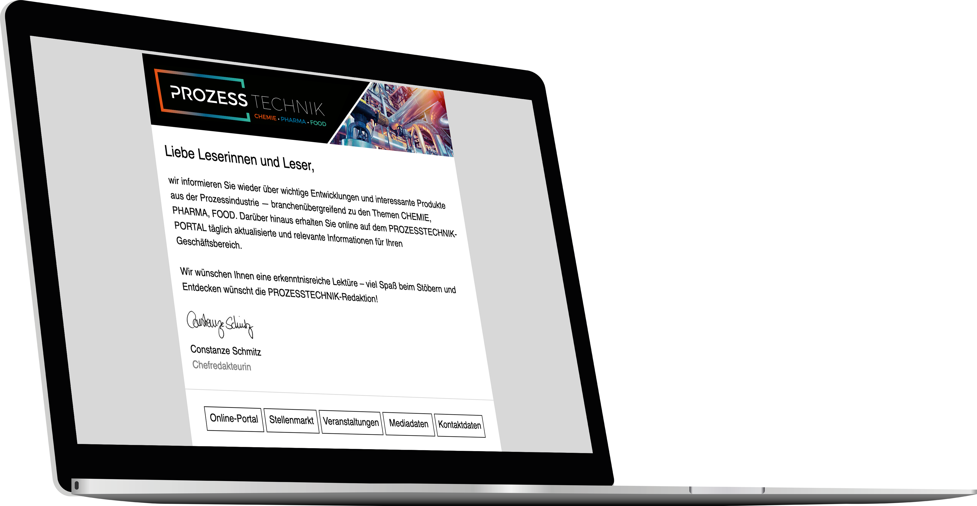 PROZESSTECHNIK-Newsletter