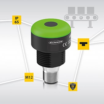 Multicolor-LED-Anzeige mit optischem Sensor