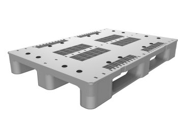 Ganz neu im Programm hat Schoeller Allibert die Kunststoffpalette RackPal 1208 M. Sie eignet sich bestens für automatische Logistikprozesse.