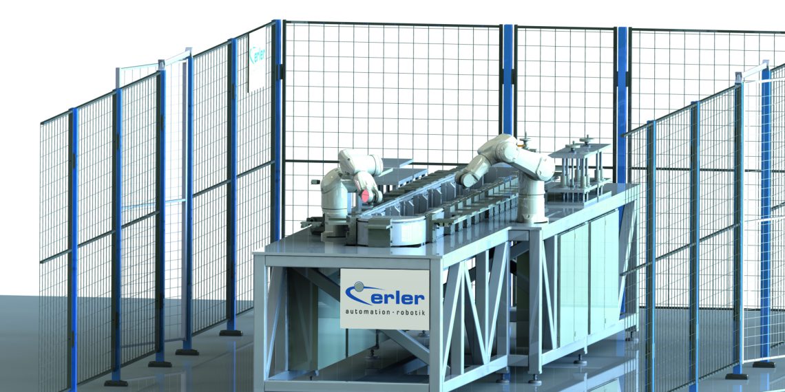 Erler hat verschiedene Projekte mit Transportsystemen umgesetzt – zum Beispiel eine Montageanlage mit dem intelligenten Transportsystem B&R Super Trak. (Bild: Erler)