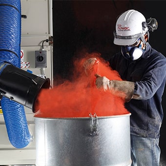 Industriesauger für Schüttgut-Handling