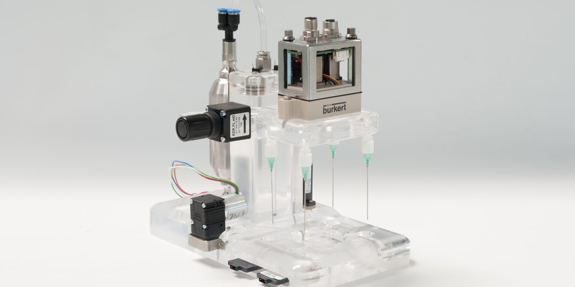Bürkert mit der Druck-Zeit-Dosierung