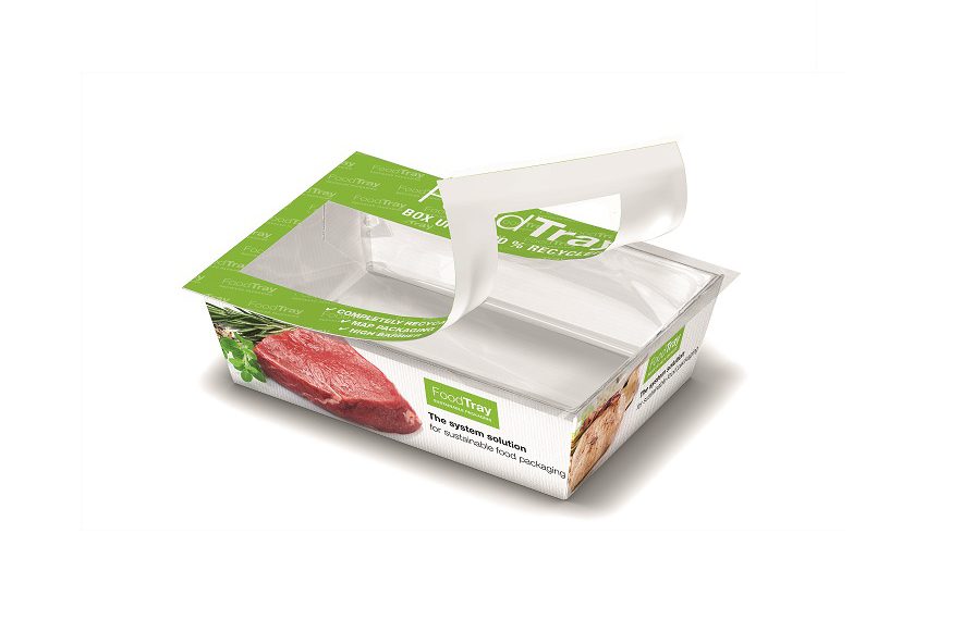 Die Karton-/Folienverbundlösung FoodTray kann nahezu komplett recycelt werden und ist vielseitig einsetzbar. Bild: Gea