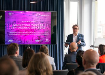 Marketing-Tag der Verpackungsbranche bei der Ruess Group in Stuttgart am 28.3.2019. Bild: Ruess Group