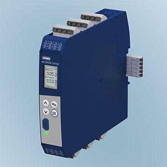 Universeller Hutschienenregler kontrolliert Messgrößen