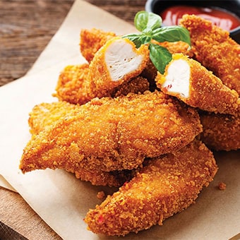 Industrielles Fritteusensystem für Convenience-Food