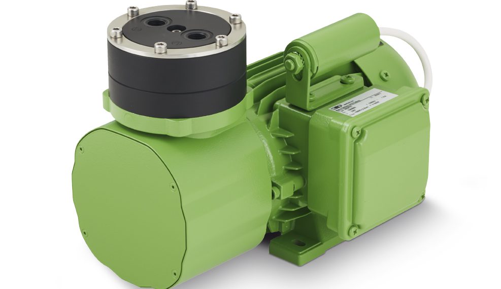 Die Membran-Gaspumpe N 922 überzeugt mit niedrigen Betriebskosten. Bild: KNF