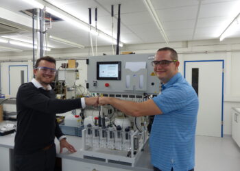 Prüf­stand für elek­tro­che­mi­sche Sensoren