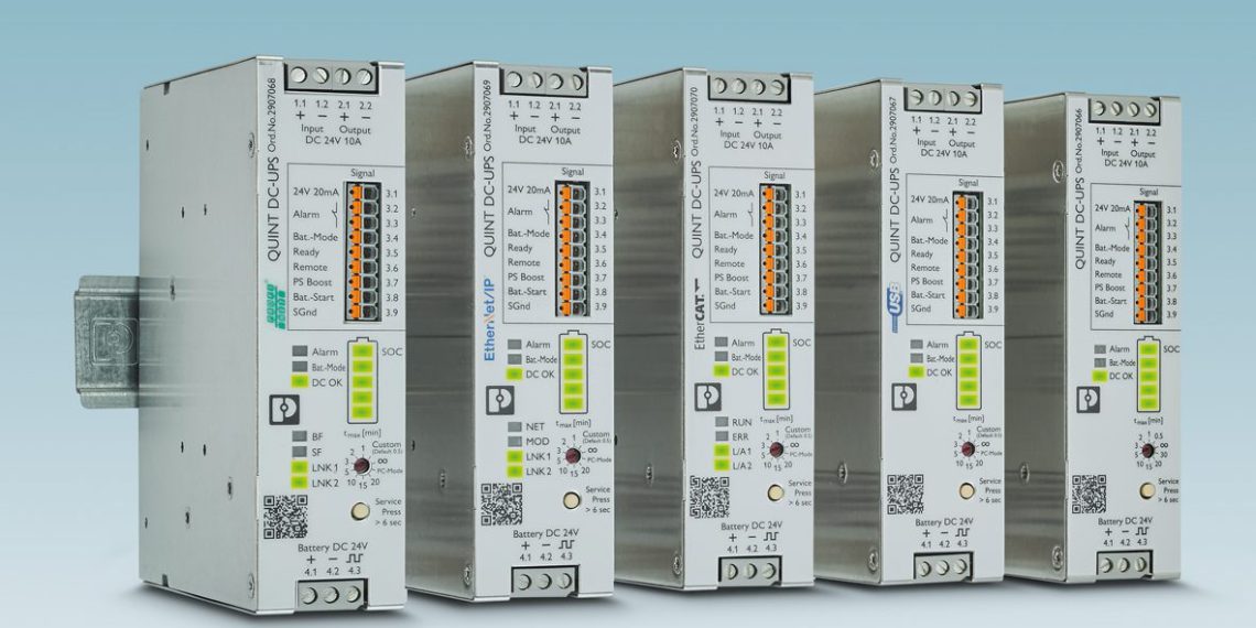 Quint DC-USV für industrielle Netzwerke