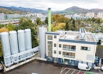 Ener­gie­zen­tra­le bei Molkerei