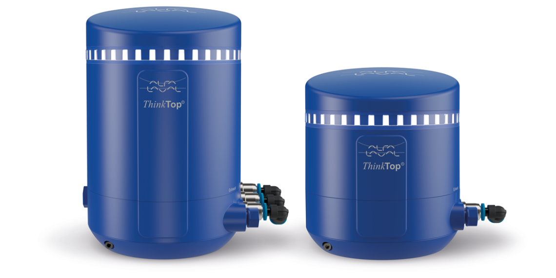 Die neuen Think Top Modelle V70 (li.) und V50 von Alfa Laval.