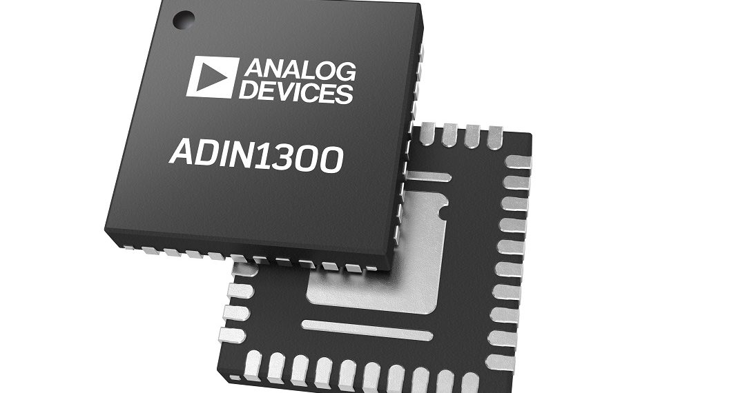 Analog Devices präsentiert eine robuste PHY-Technologie mit geringer Latenz für das neue Chronous™-Portfolio an industriellen Ethernet-Lösungen