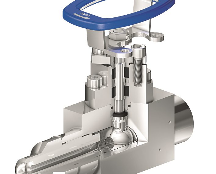Beim metallisch dichtenden Kugelhahn von AS-Schneider sind Kugel und Kugelsitze mit Hardalloy und Carbidverbindungen beschichtet. Bild: AS-Schneider
