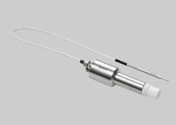 Die 3-in-1-Messsonde Vaisala Peroxcap HPP272 misst verdampftes Wasserstoffperoxid, Feuchte und Temperatur. (Bild: Vaisala)