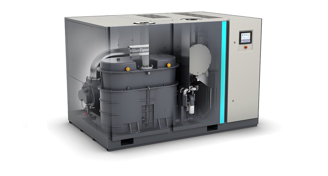 Vakuumpumpen der Serie GHS VSD+ liefern ölfreies Vakuum und unterstützen eine zentrale Vakuumversorgung. Bild: Atlas Copco