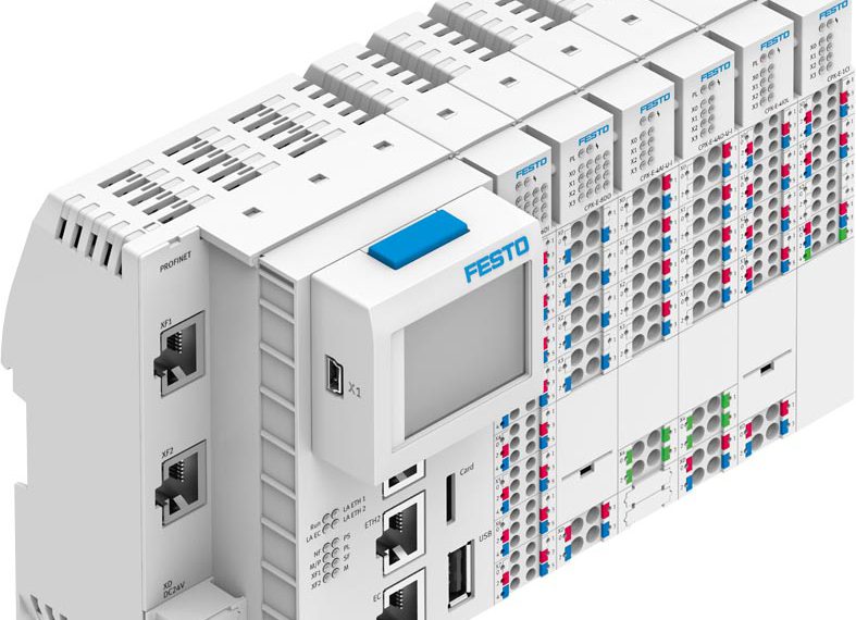 Das modulare CPX-E Automatisierungssystem. (Bild: Festo)