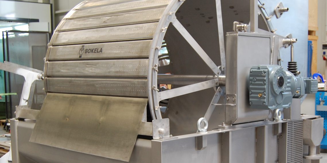 Non-Stop-Produktion mit Bokela Trommelfiltern