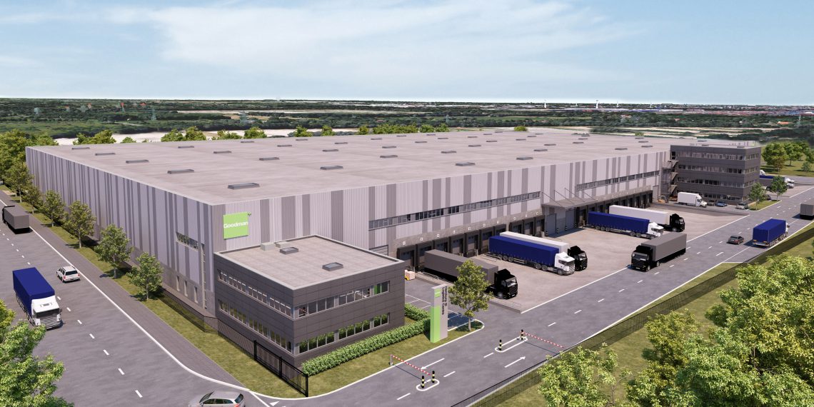 Die neue Halle von B+S am Hamburger Hafen ist optimal auf die Anforderungen von Kontraktlogistik und E-Commerce Fulfillment ausgerichtet.