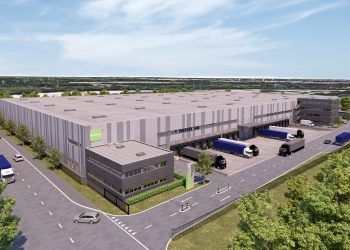 Die neue Halle von B+S am Hamburger Hafen ist optimal auf die Anforderungen von Kontraktlogistik und E-Commerce Fulfillment ausgerichtet.