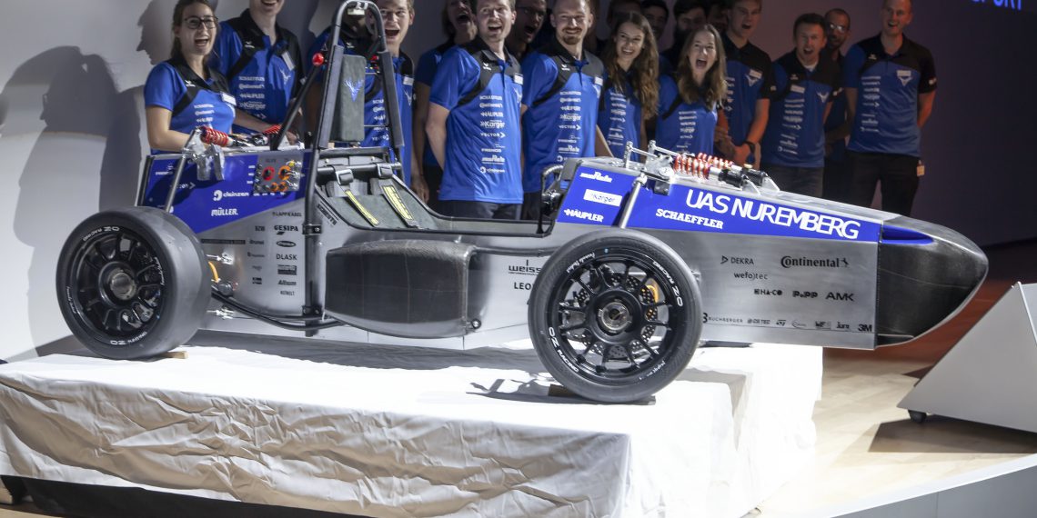 Baumüller sponsert das Formula Student Team der Technischen Hochschule Nürnberg: Strohm + Söhne.
