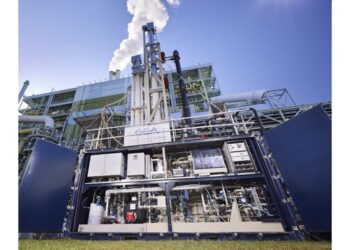 Car­bon Cap­tu­re-Pilot­an­la­ge im Indus­trie­park Höchst