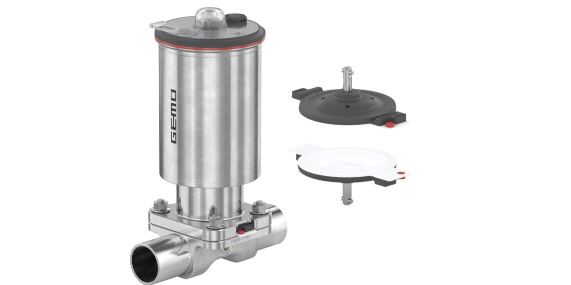 Mem­bran­ven­til für ste­ri­le Anwendungen