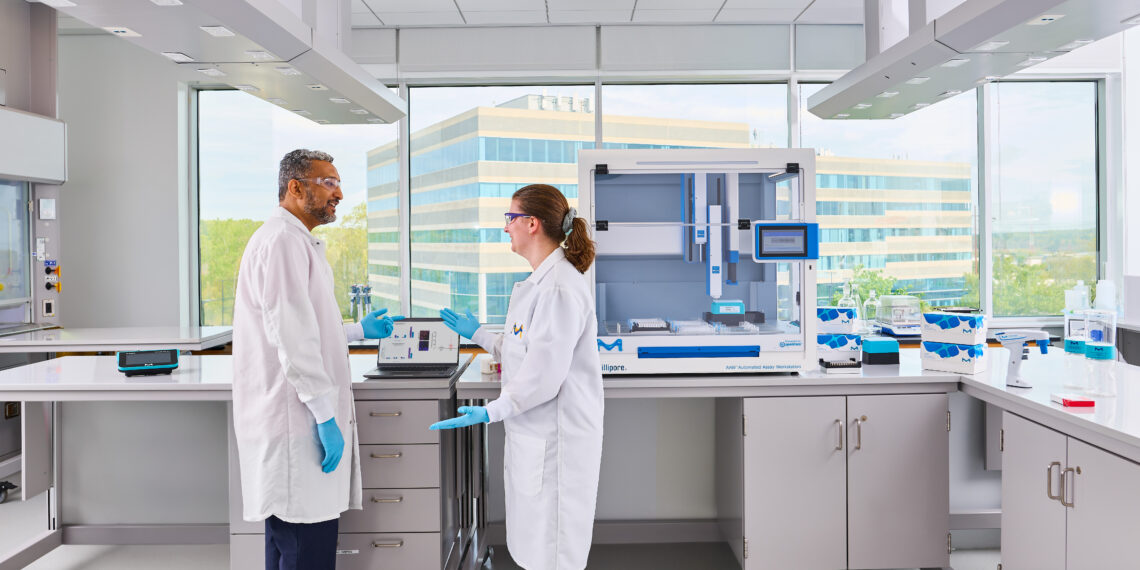 Auto­ma­ti­sie­rungs­platt­form für das Labor