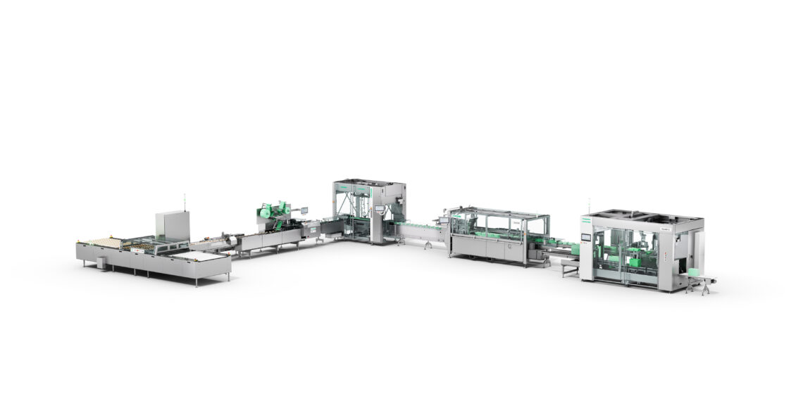 Nahtlos integrierte Verpackungslösung für Backwaren