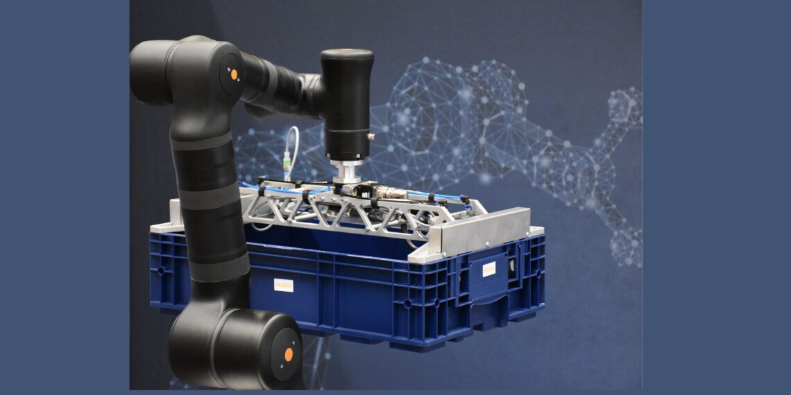 Mobile Cobot Station in der Konsumgüter-Herstellung