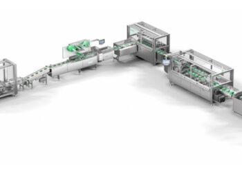 Hoch­au­to­ma­ti­sier­te Ver­pa­ckungs­li­nie für Kekse