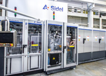 Blas­ma­schi­ne für gro­ße PET-Behälter