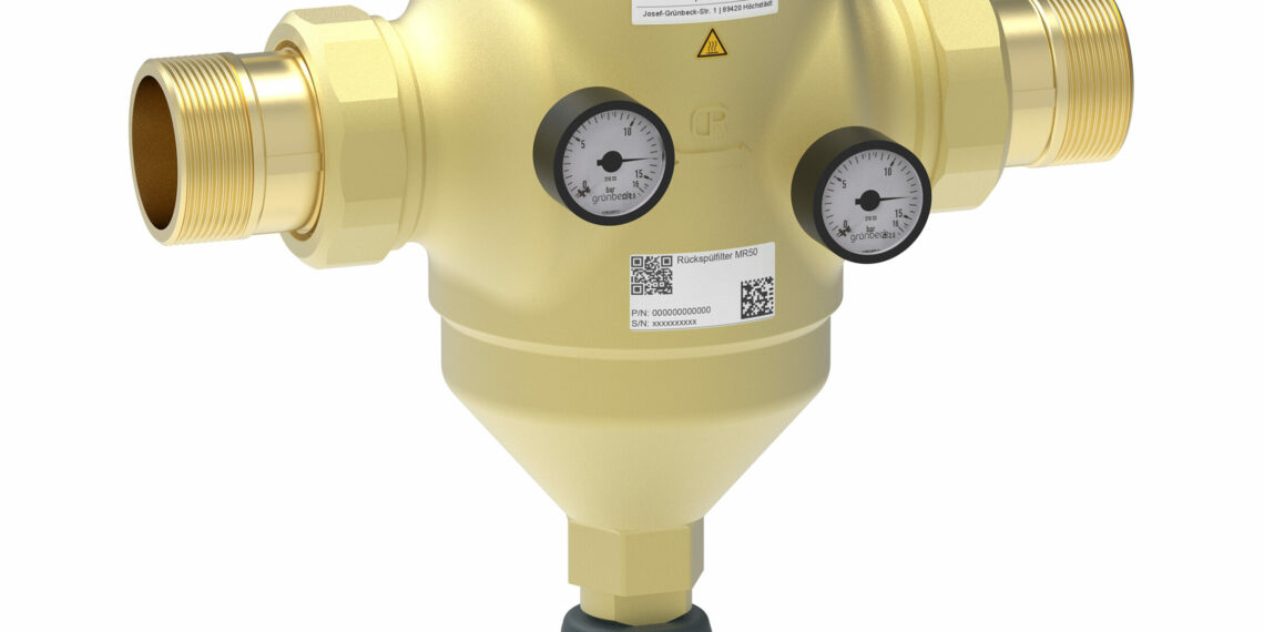 Rück­spül­fil­ter für Trink­was­ser und Brauchwasser