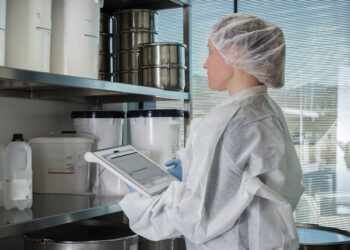 Tablet für hohe hygie­ni­sche Anforderungen