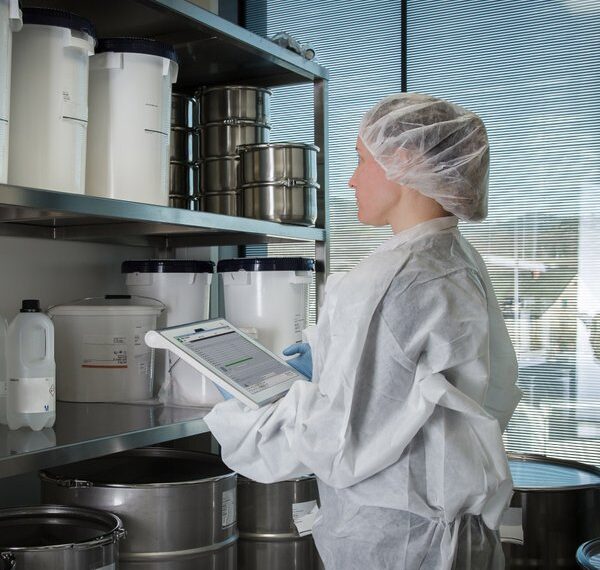 Tablet für hohe hygie­ni­sche Anforderungen