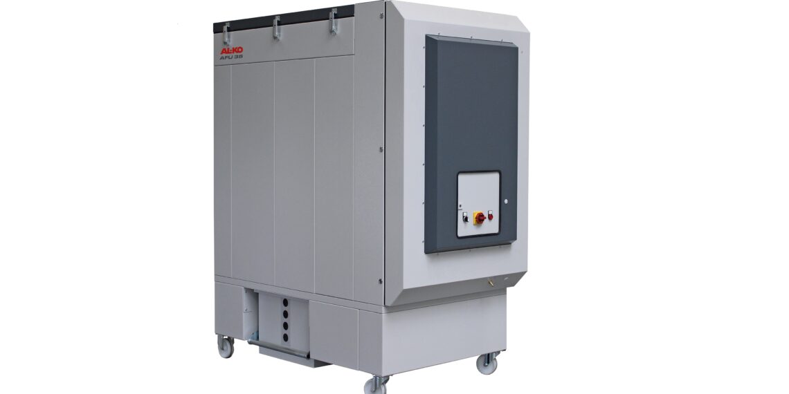 Mobiler Entstauber für die Schüttgutbranche