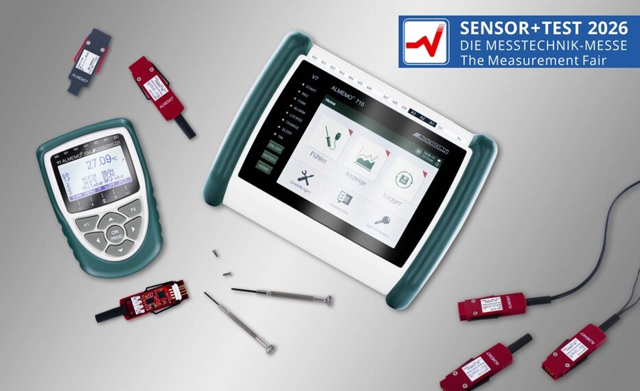 Sensor+Test 2026: Sen­so­rik für smar­te Systeme