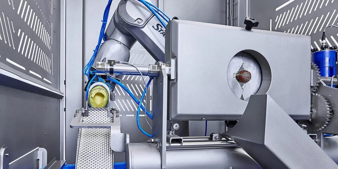Automatisierte Verarbeitung von Avocados